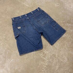 Vintage Carpenter Denim Shorts Men’s 36 Blue Jean Jorts Y2K Baggy